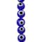 Lampwork Glass Round Evil Eye Beads, 8mm by Bead Landing™